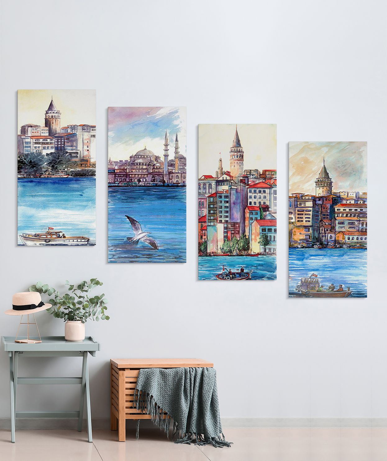 İstanbul Manzarası Tablo