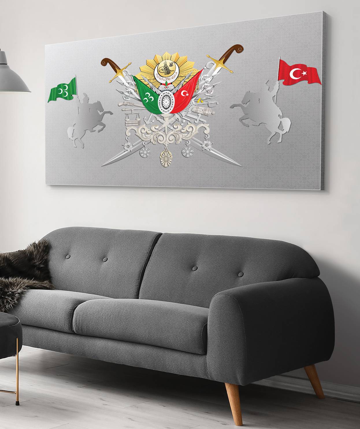 Osmanlı Tuğrası Kanvas Tablo