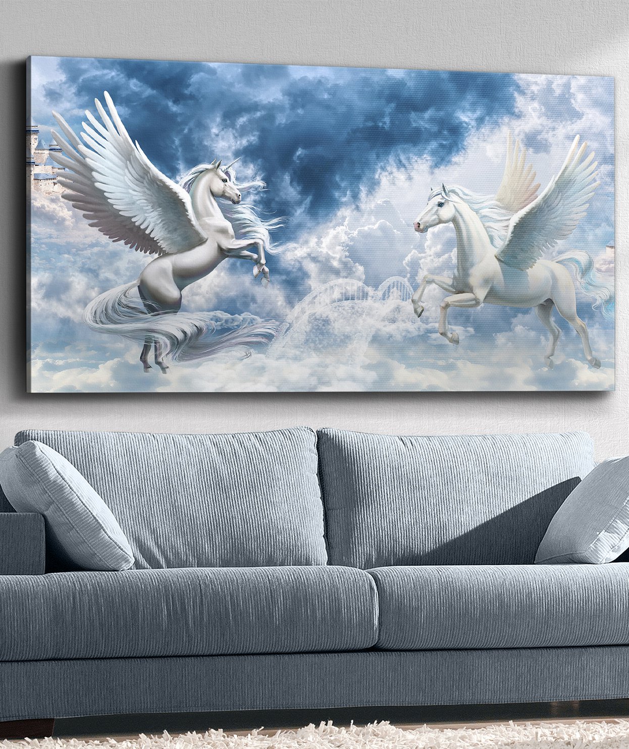 Unicorn Kanvas Tablo