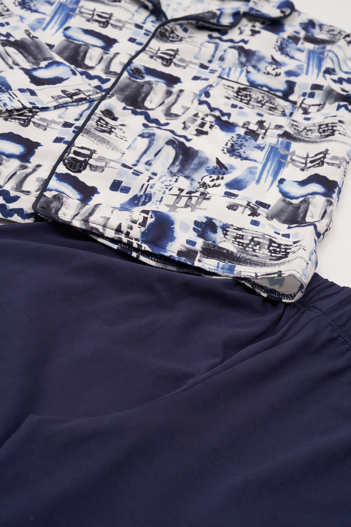 For You Kids 3'lü Ara Biyeli Tshirt Pantolon Ekru Pijama Takımı  For You Kids 3'lü Ara Biyeli Tshirt Pantolon Ekru Pijama Takımı 