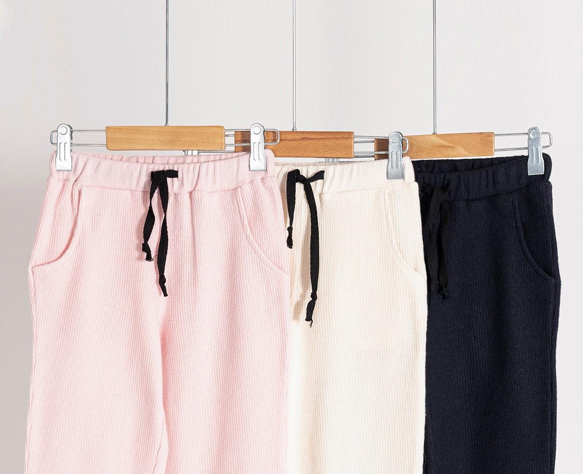 For You Kids 3'lü Cepli Pembe Beyaz Lacivert Jogger Set For You Kids 3'lü Cepli Pembe Beyaz Lacivert Jogger Set