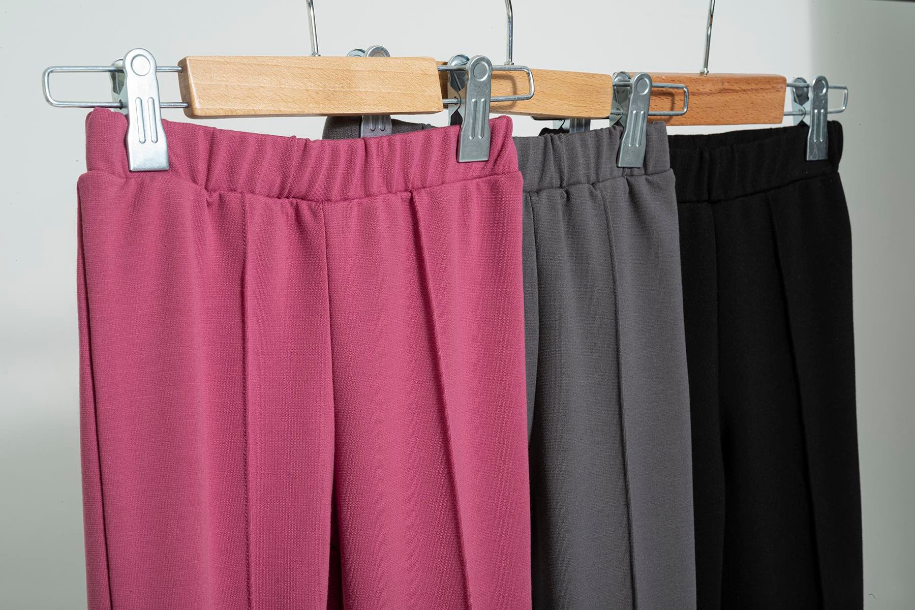 3'lü Çımalı Fuşya Gri Siyah Likralı İnterlok Tayt  For You Kids 3'lü Çımalı Fuşya Gri Siyah Likralı İnterlok Tayt 