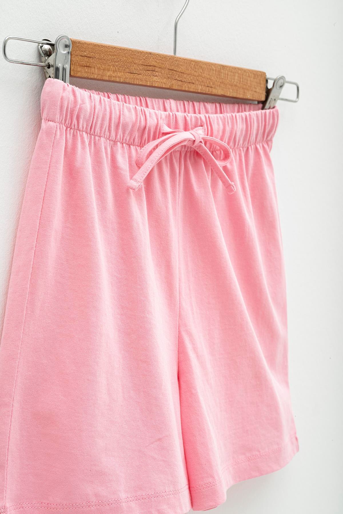 For You Kids 4'lü My Little Ponny Baskılı Tshirt Şort Pantolon Takım For You Kids 4'lü My Little Ponny Tshirt Şort Pantolon Pembe Takım 