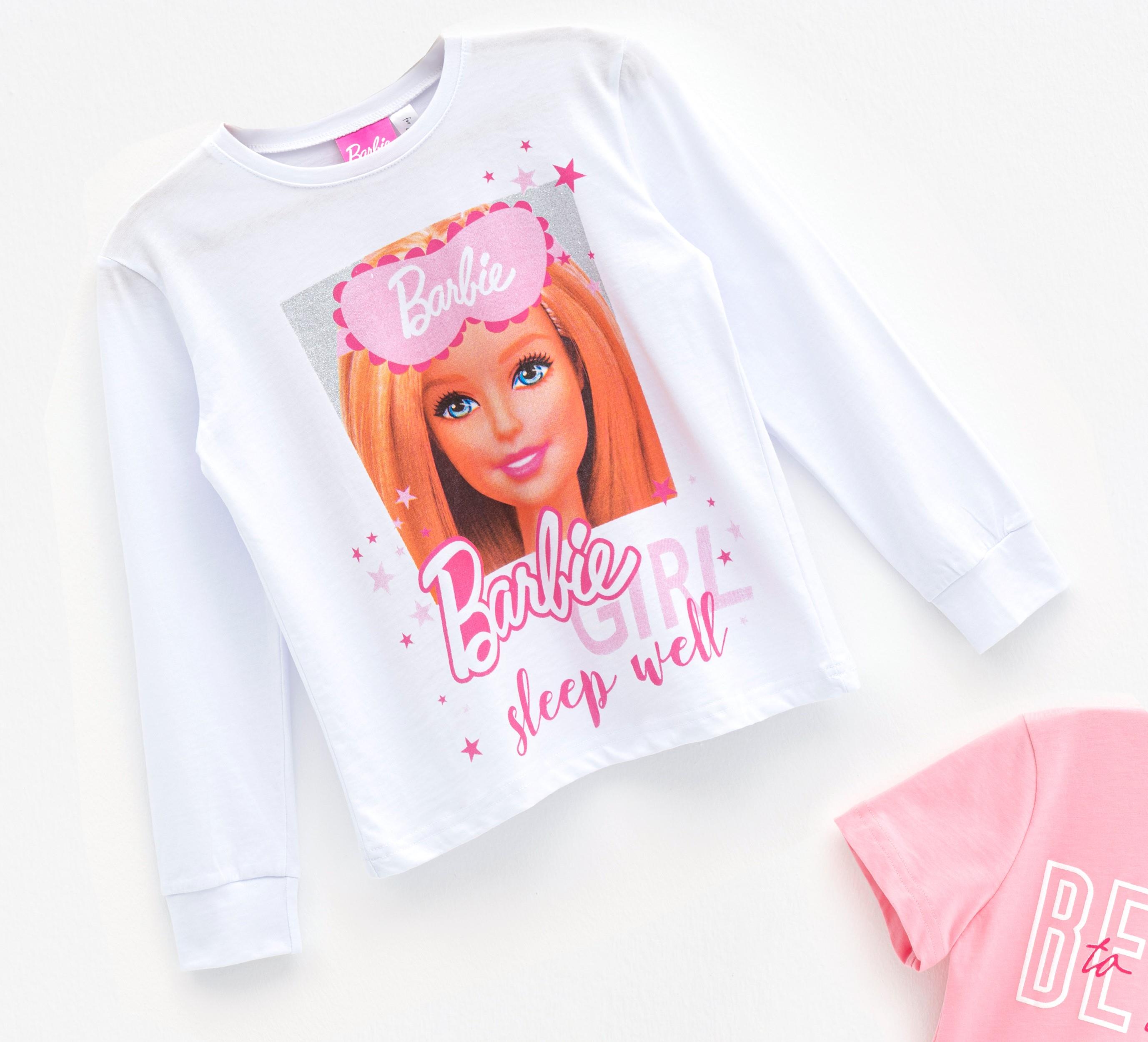 For You Kids Barbie 4'lü Tshirt Pembe Şort Pantolon Takım For You Kids Barbie 4'lü Tshirt Pembe Şort Pantolon Takım
