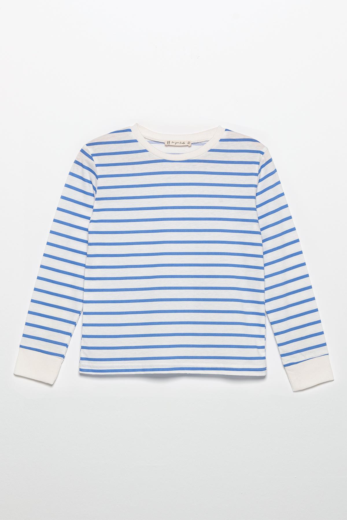 For You Kids Bisiklet Yaka Uzun Kol Saks Alt Üst Takım For You Kids Bisiklet Yaka Uzun Kol Saks Alt Üst Takım