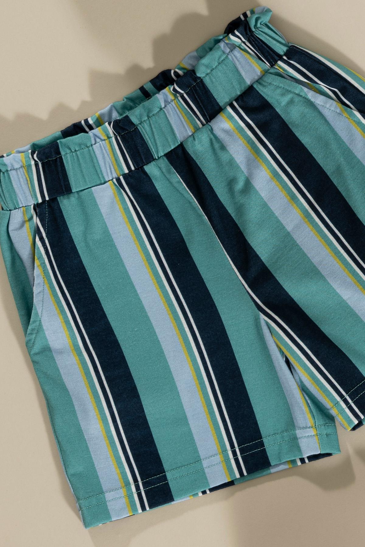 For You Kids Emoji Detaylı Yeşil Alt Üst Takım  For You Kids Emoji Detaylı Yeşil Alt Üst Takım