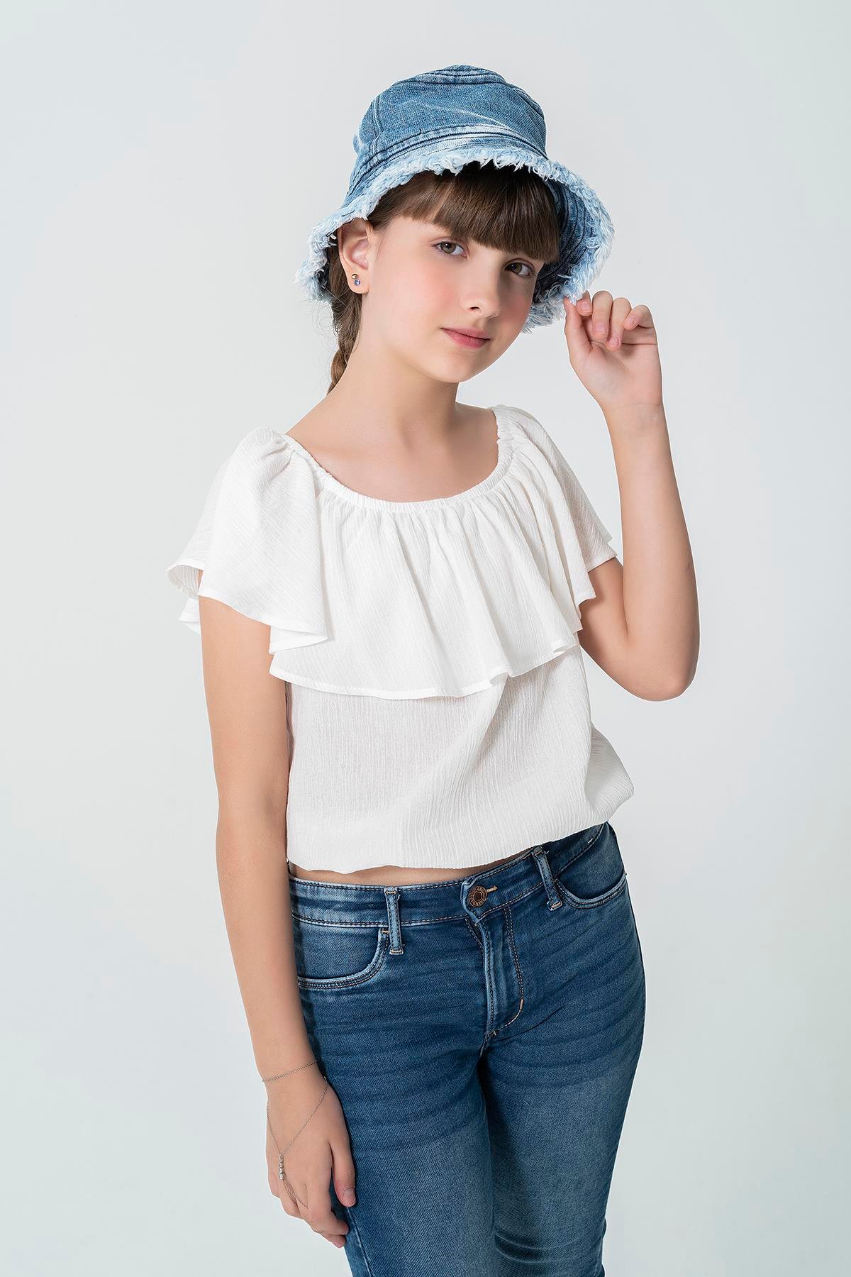 For You Kids Denim Şapka  For You Kids For You Kids Denim Şapka 