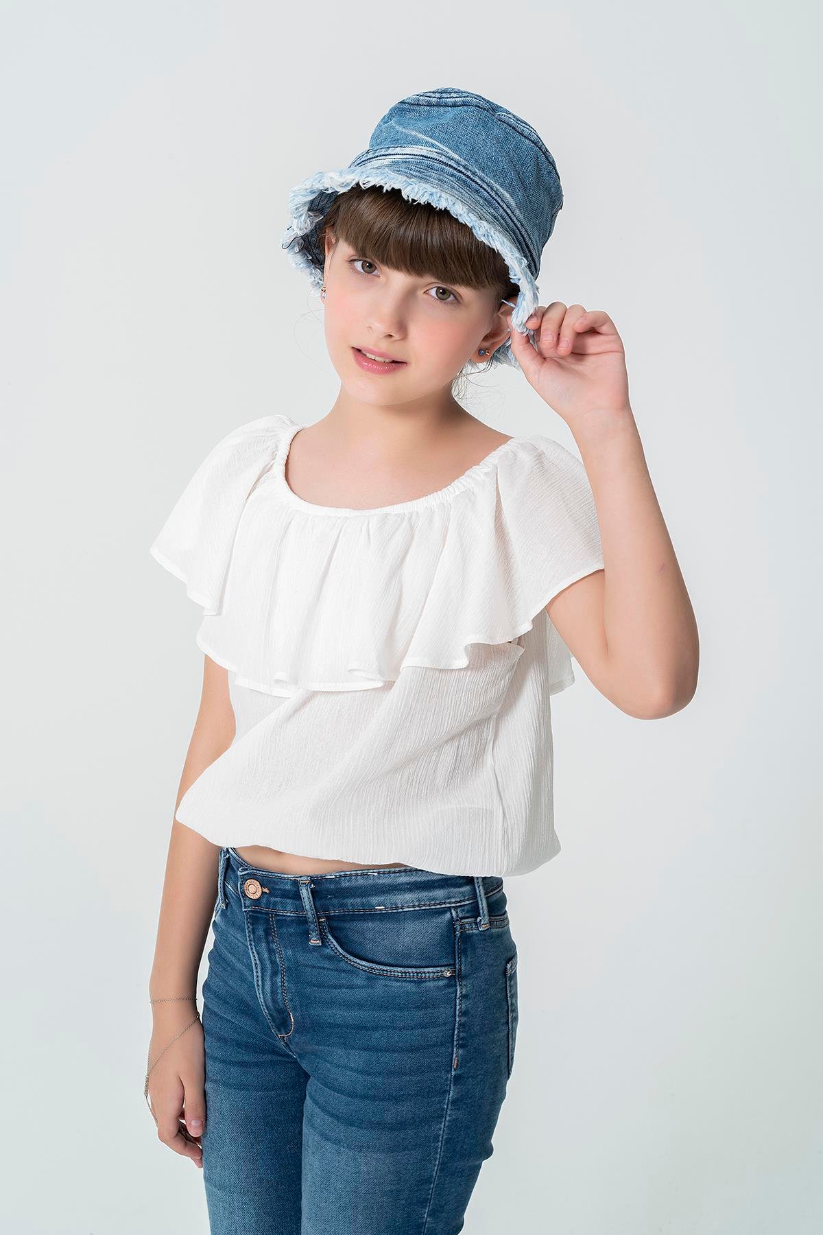 For You Kids Denim Şapka  For You Kids For You Kids Denim Şapka 