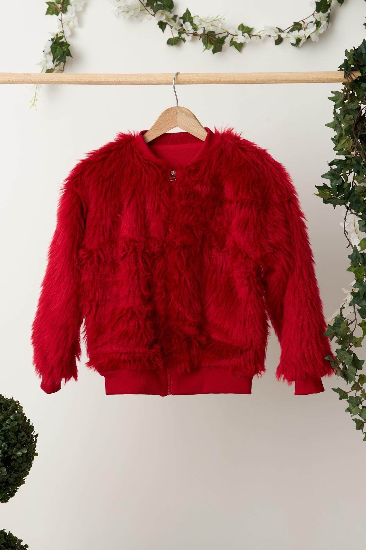 For You Kids Peluş Astarlı Kırmızı Mont For You Kids Peluş Astarlı Kırmızı Mont