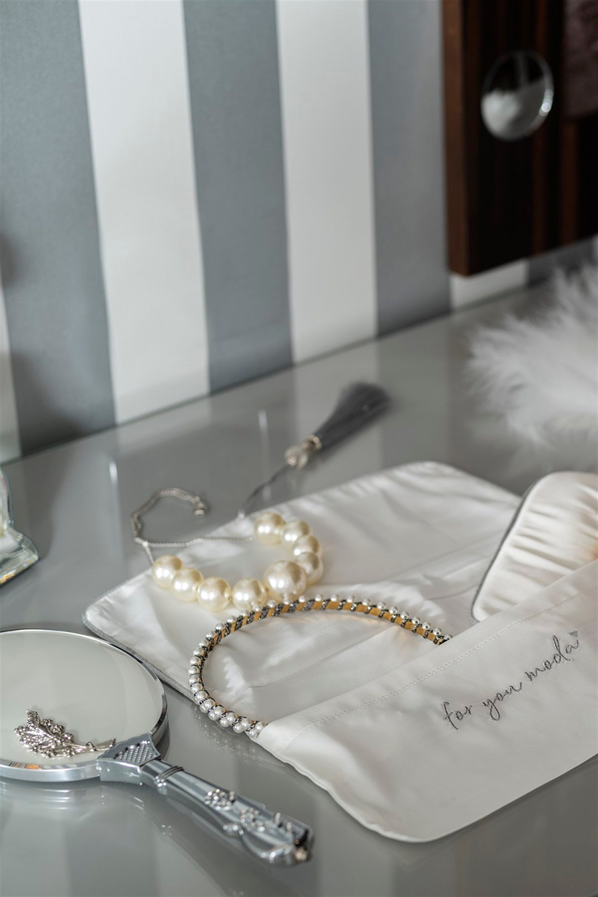 For You Moda Kadın 13 Parça Bride Set Gelin Seti Kısa Kol