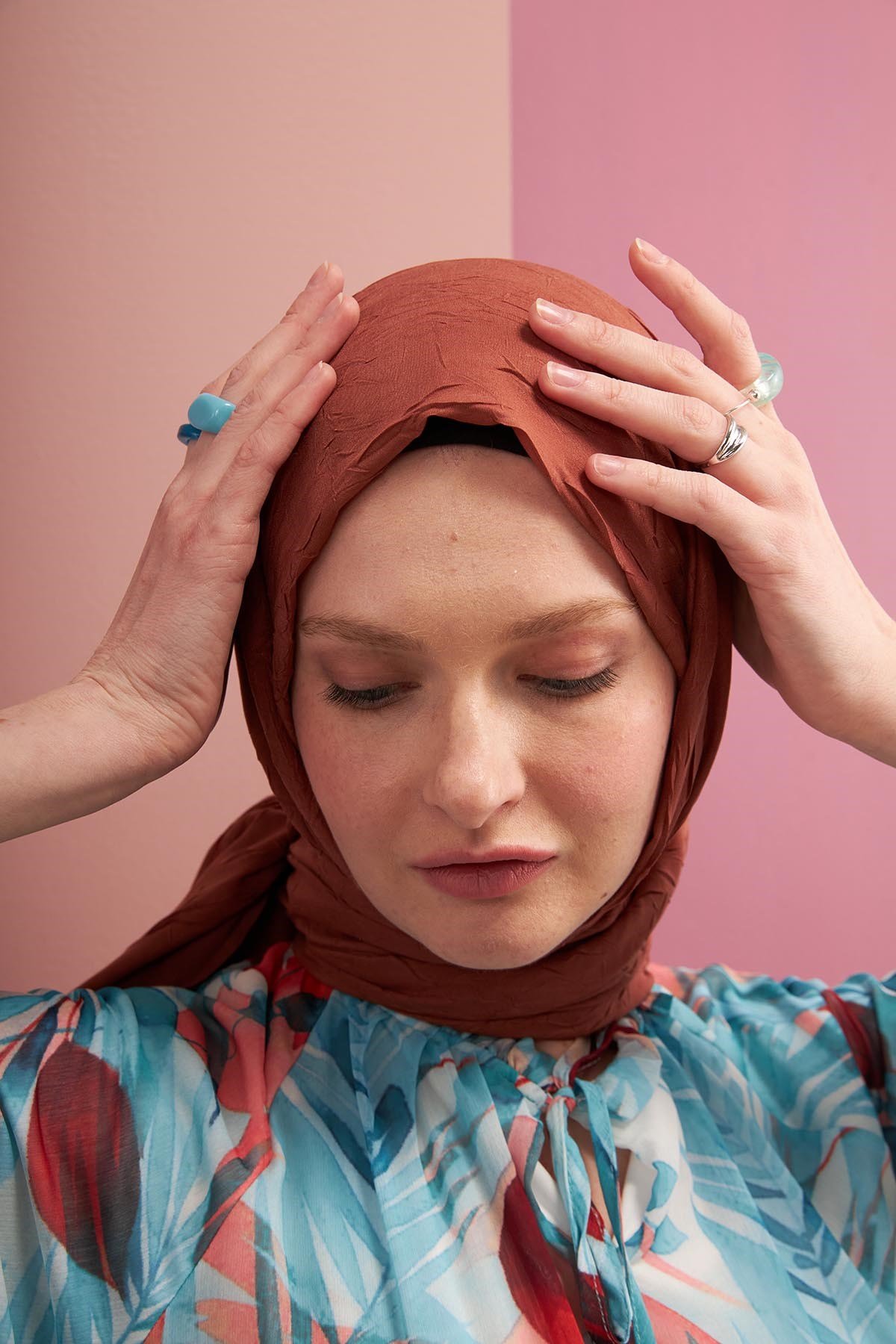 BAMBU ŞAL - KİREMİT