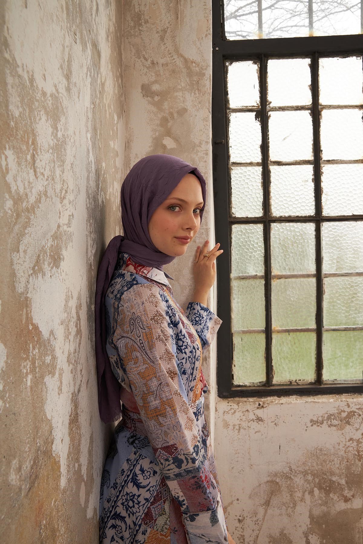 BAMBU ŞAL - LAVANDER