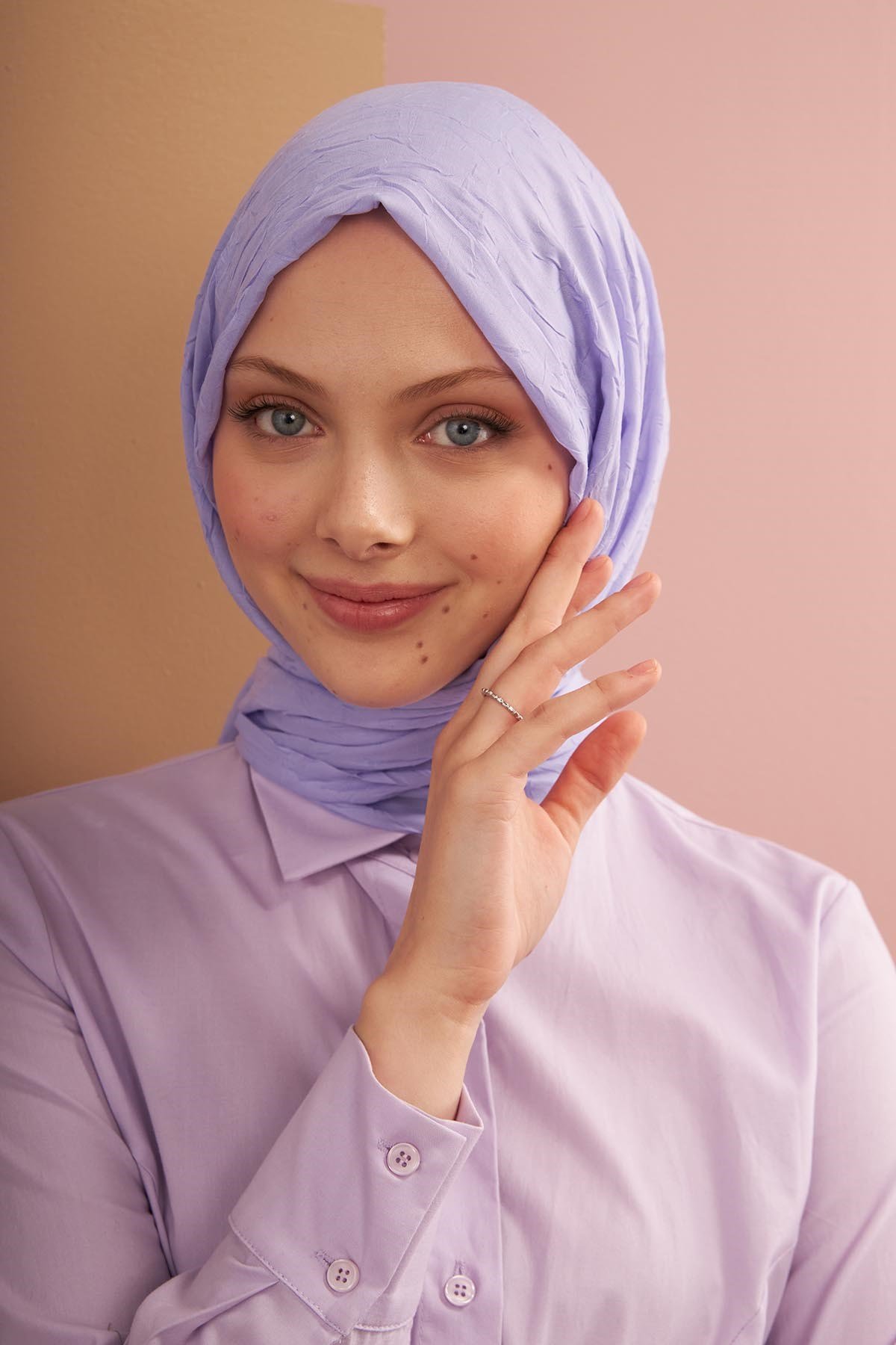 BAMBU ŞAL - SOFT LİLA