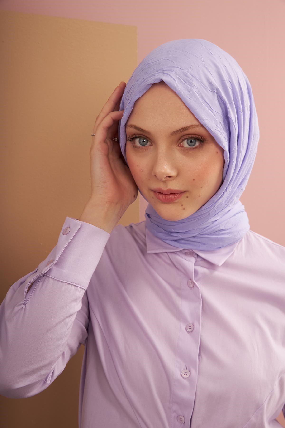 BAMBU ŞAL - SOFT LİLA