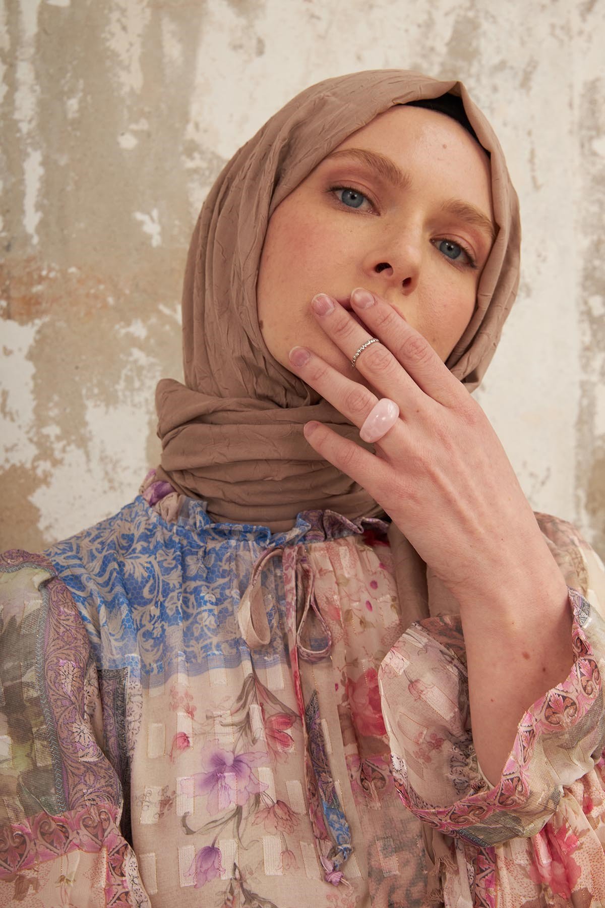 BAMBU ŞAL - SÜTLÜ KAHVE