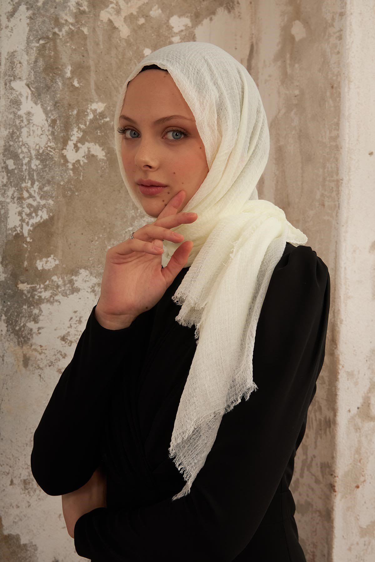 BÜRÜMCÜK ŞAL - EKRU