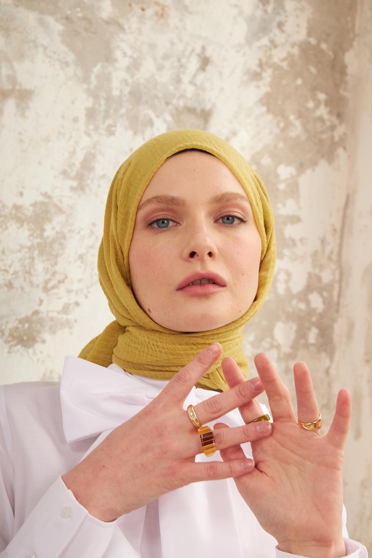 BÜRÜMCÜK ŞAL - YAĞ YEŞİLİ