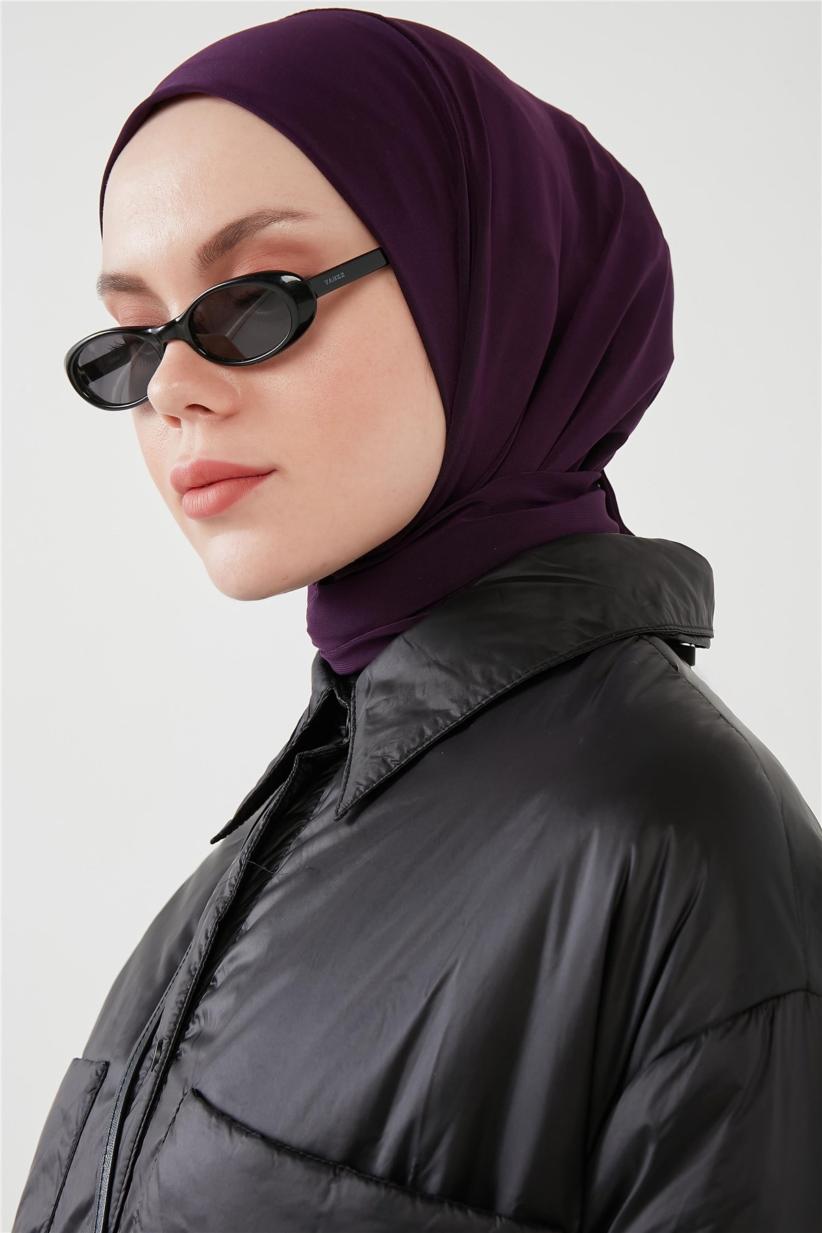 Çıtçıtlı Bone Patlıcan Moru