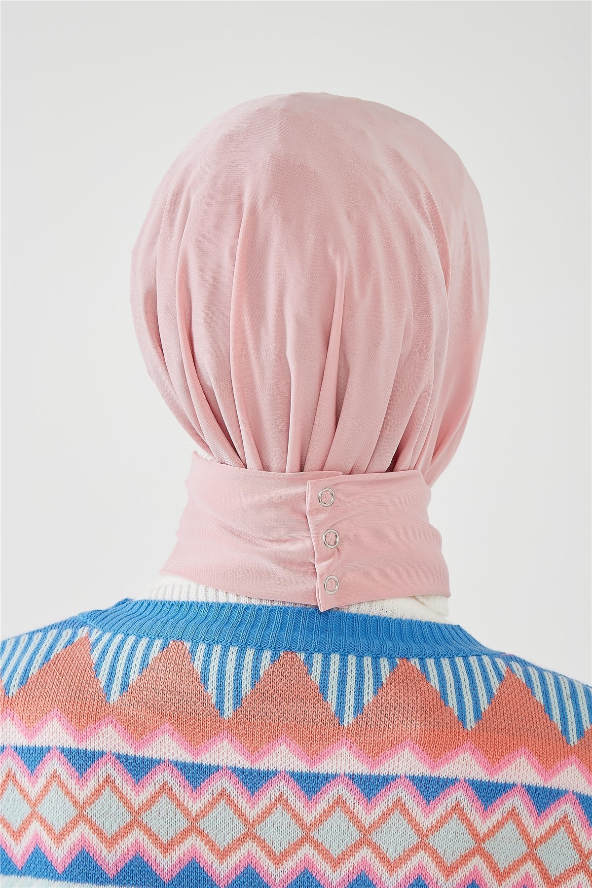 Çıtçıtlı Bone Pembe