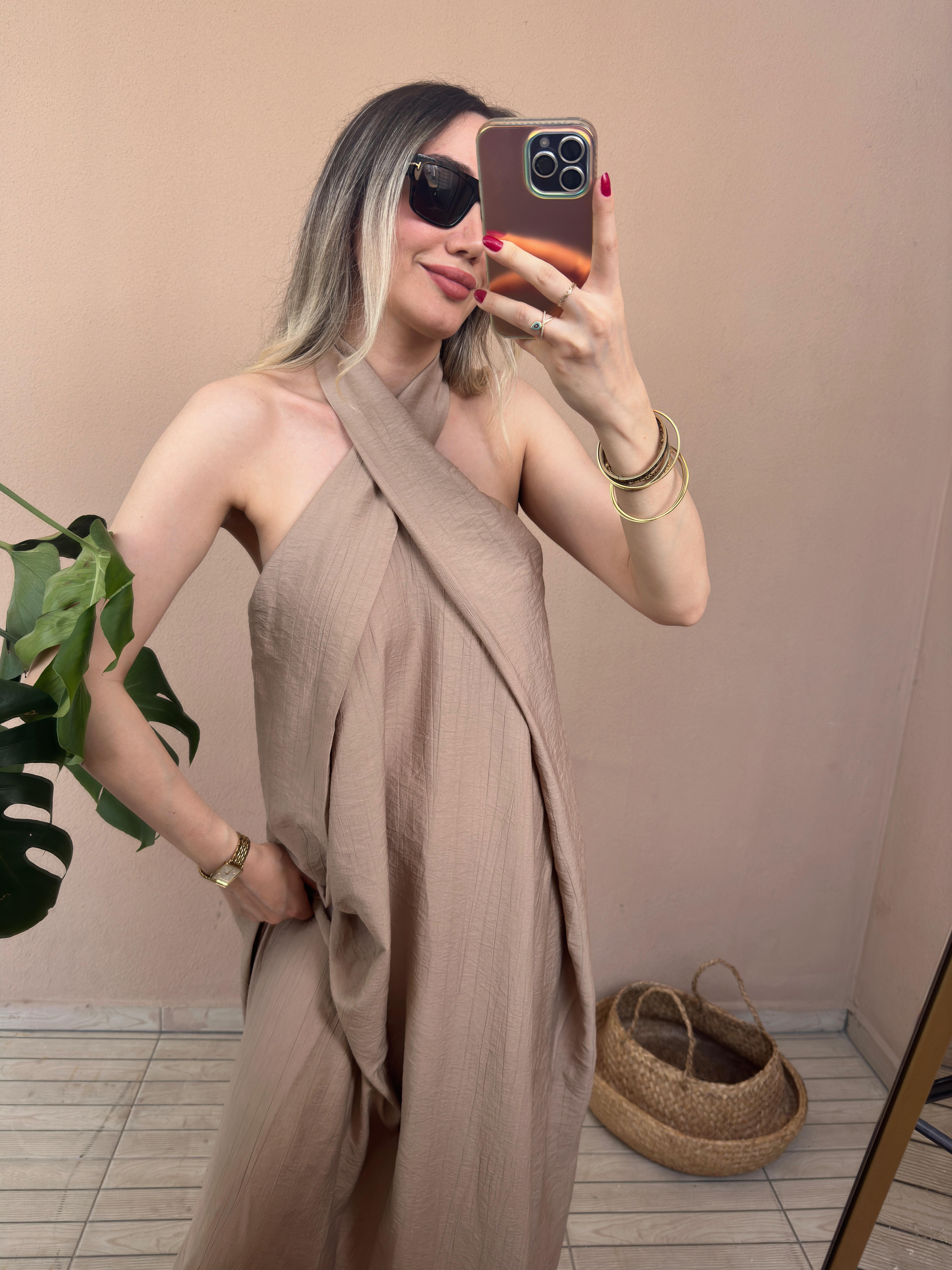 Massimo muadil vizon elbise 