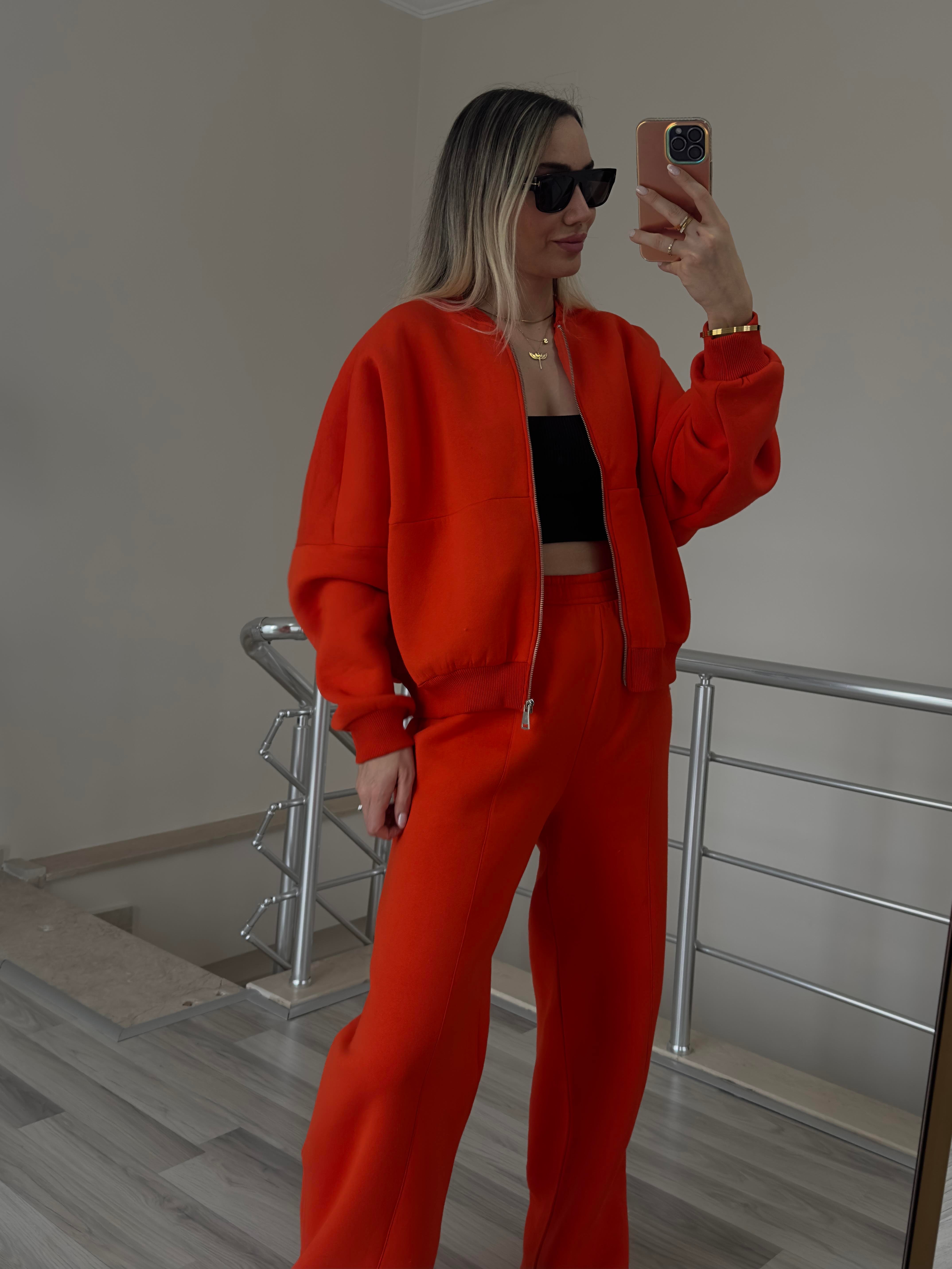 Nar çiçeği üç iplik takım