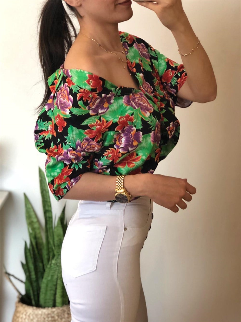 Orijinal Marka Desenli Gömlek