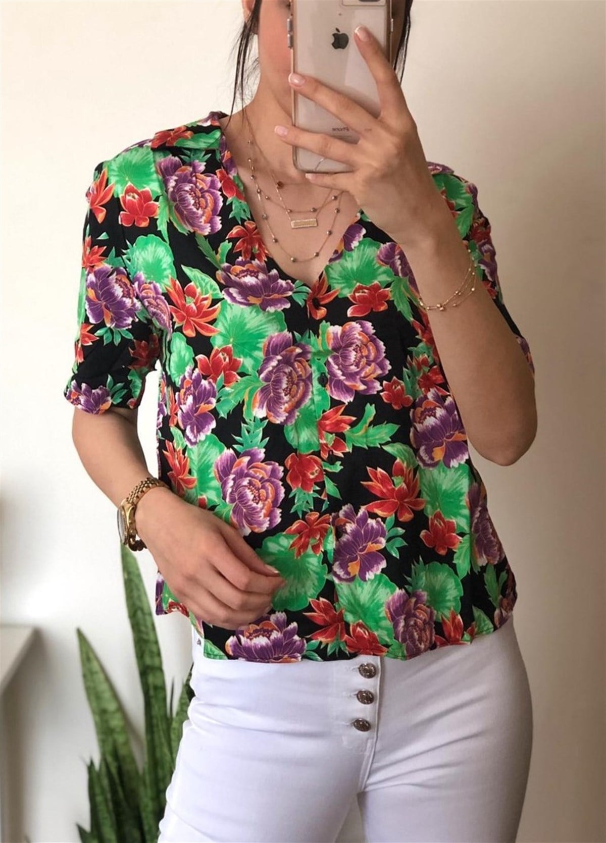 Orijinal Marka Desenli Gömlek