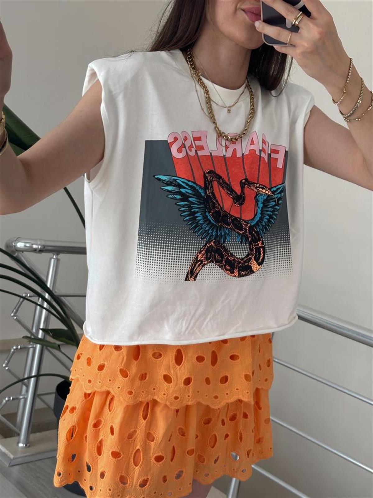 Premium Renkli Baskılı Tshirt