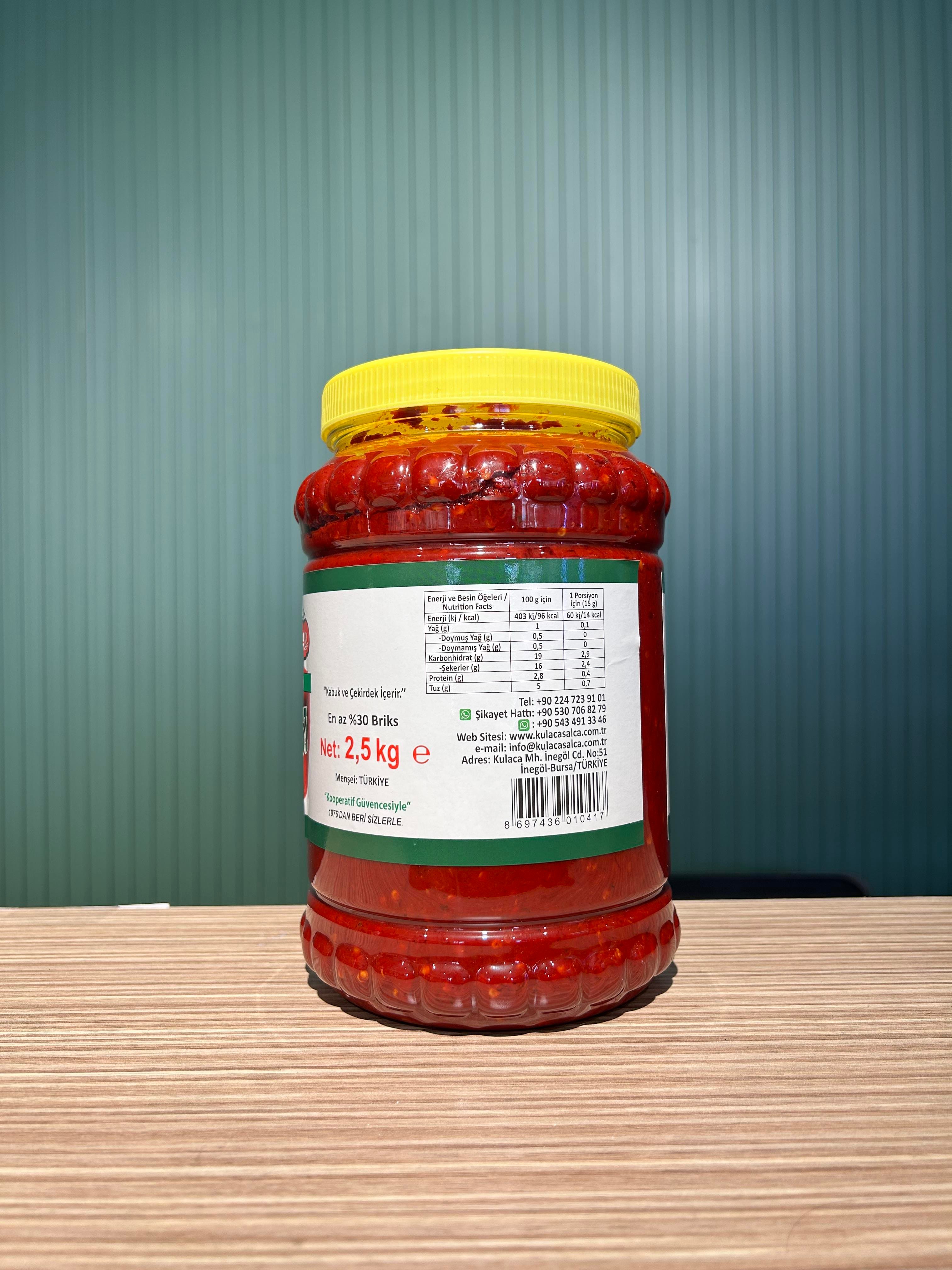 Acı Biber Salçası 2.5 kg