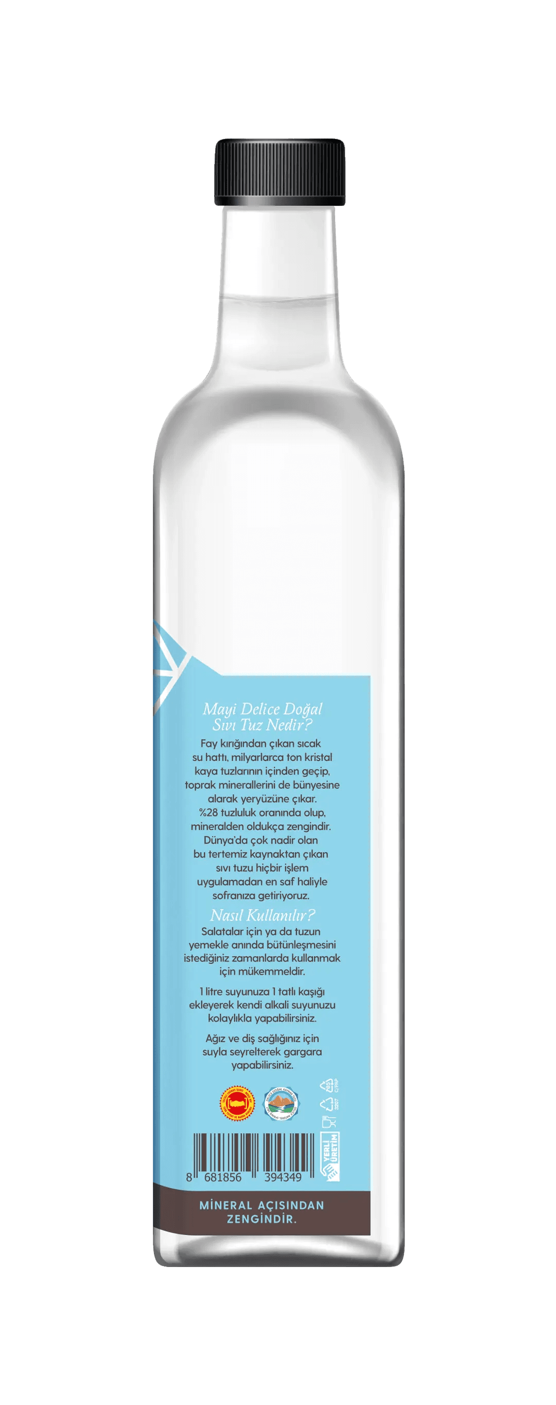 Doğal Sıvı Tuz 500 ml