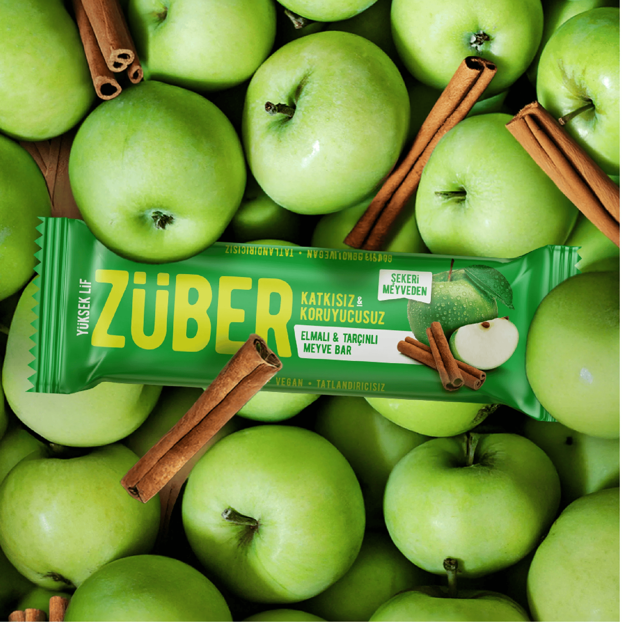 Elmalı - Tarçınlı Meyve Bar 40 g