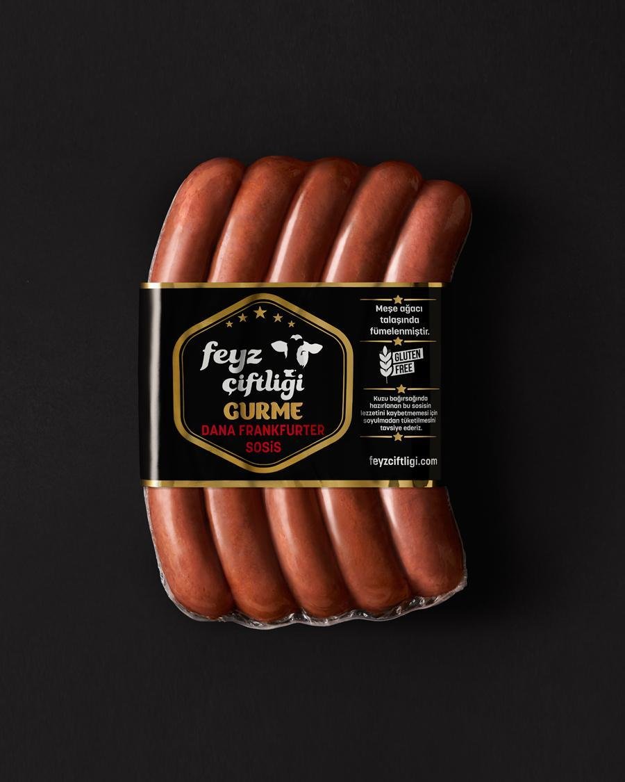 Feyz Çiftliği Gurme Sosis 1 kg (Tartılarak Satılır)