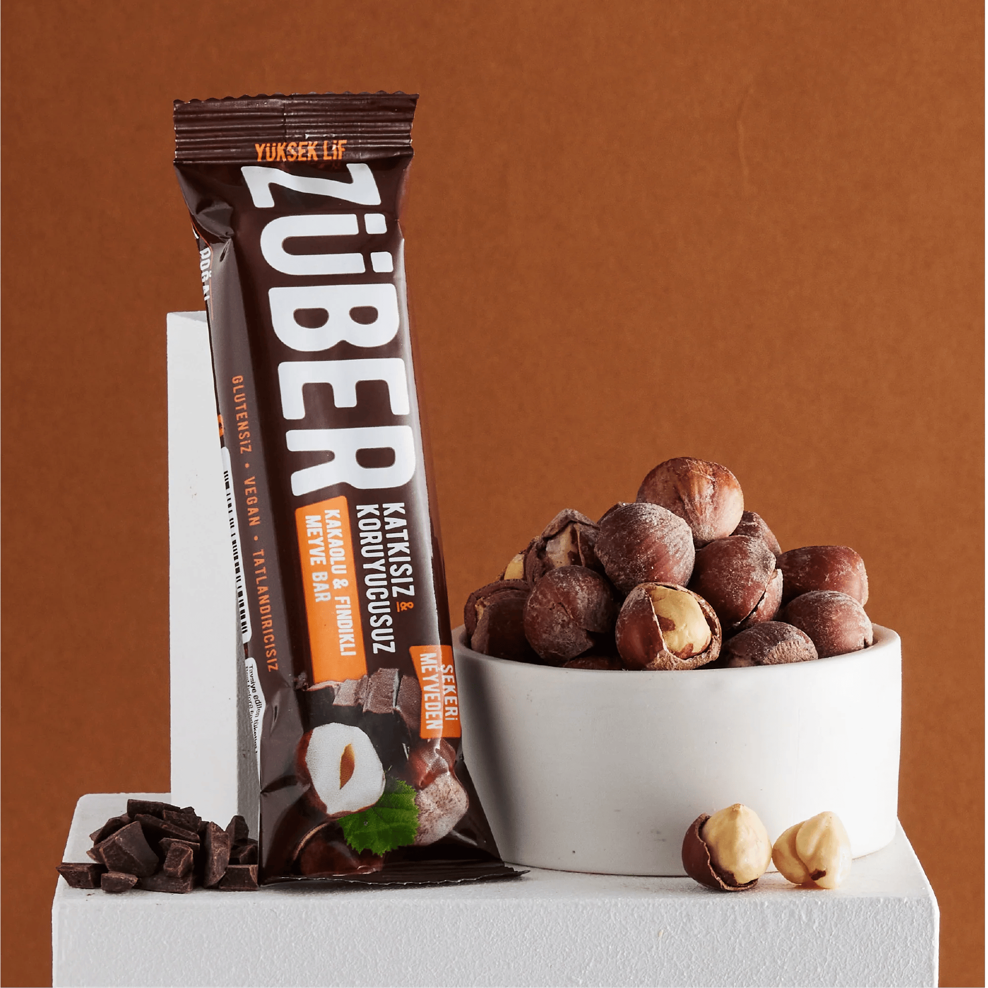 Kakaolu - Fındıklı Meyve Bar 40 g