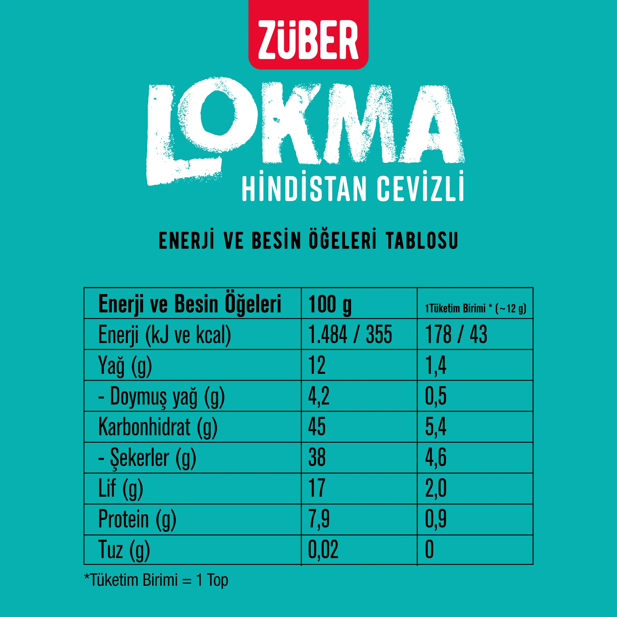 Lokma Hindistan Cevizli 96 g