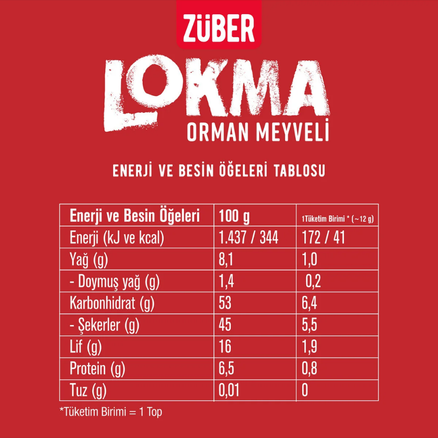 Lokma Orman Meyveli 96 g
