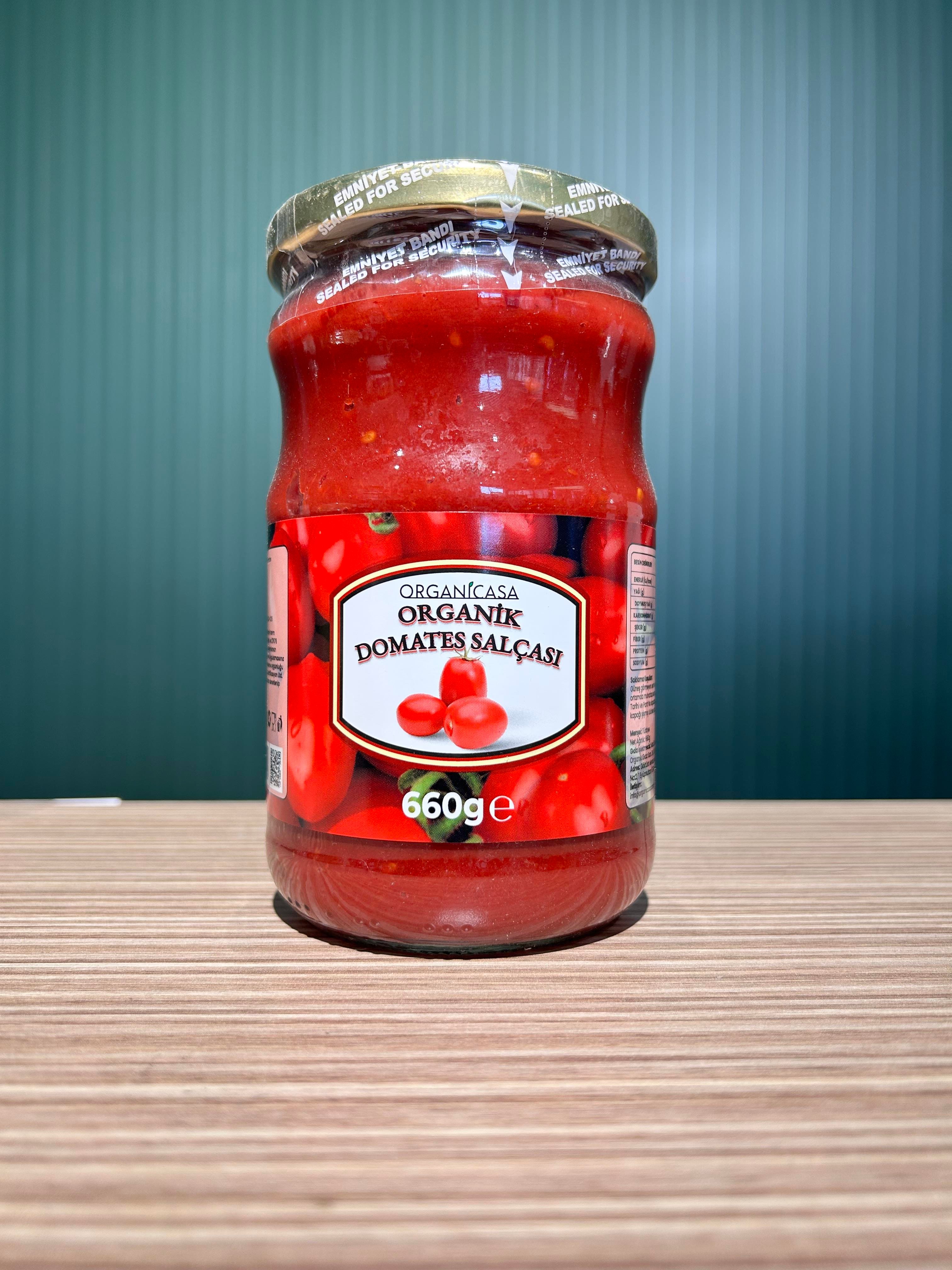 Organik Domates Salçası 660 g