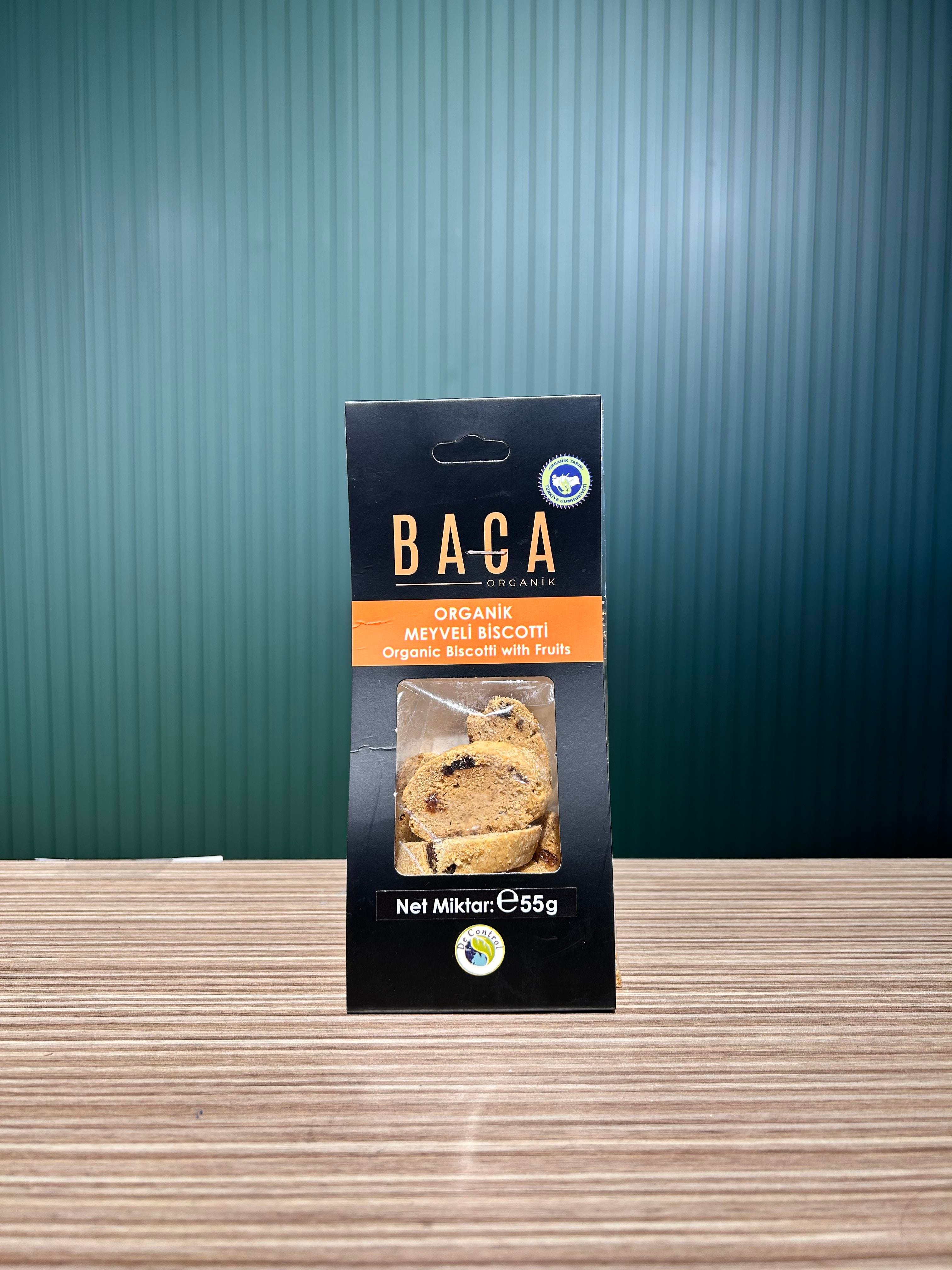 Organik Meyveli Biscotti 55 g