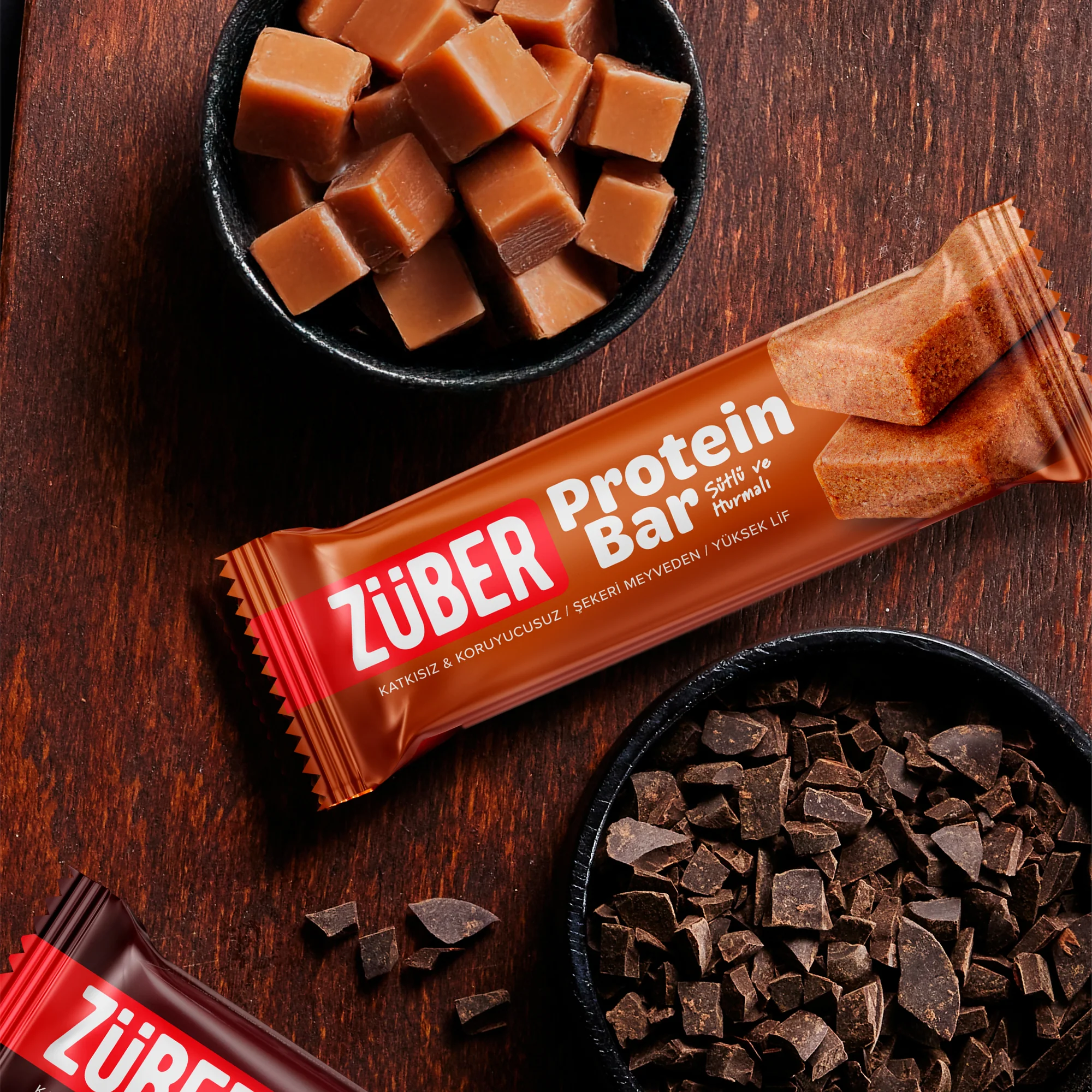 Sütlü - Hurmalı Protein Bar 35 g