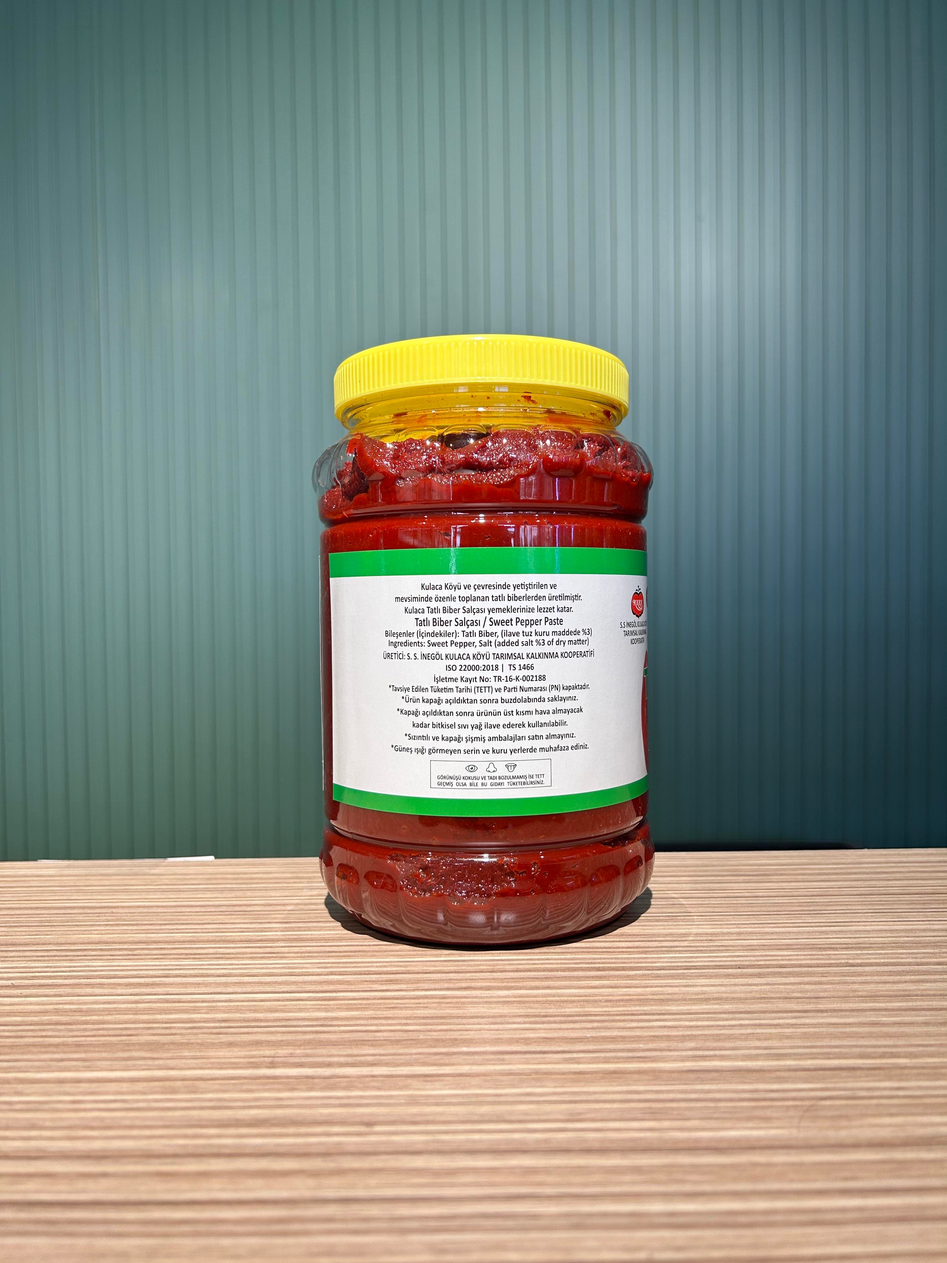 Tatlı Biber Salçası 2.5 kg