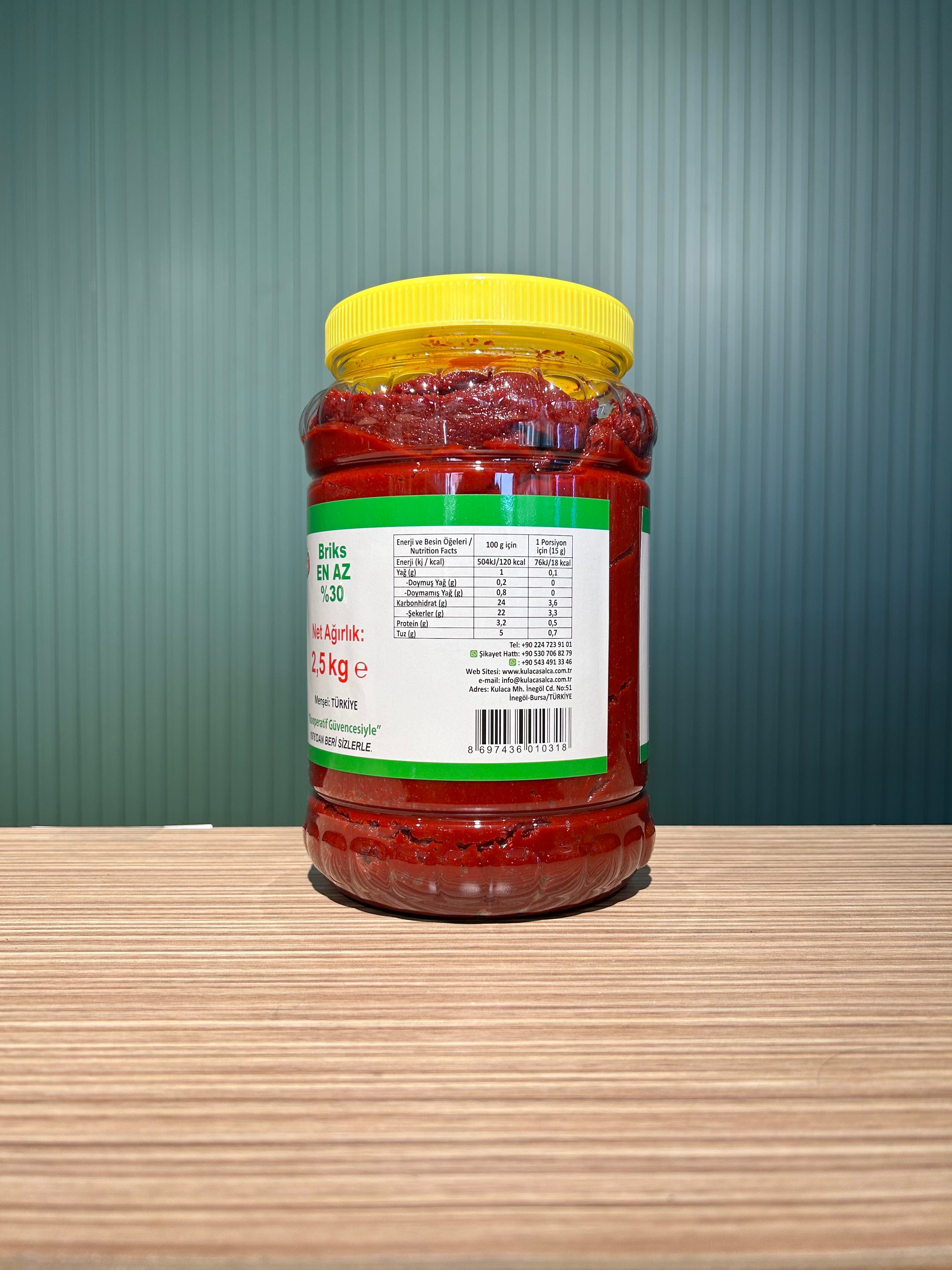 Tatlı Biber Salçası 2.5 kg