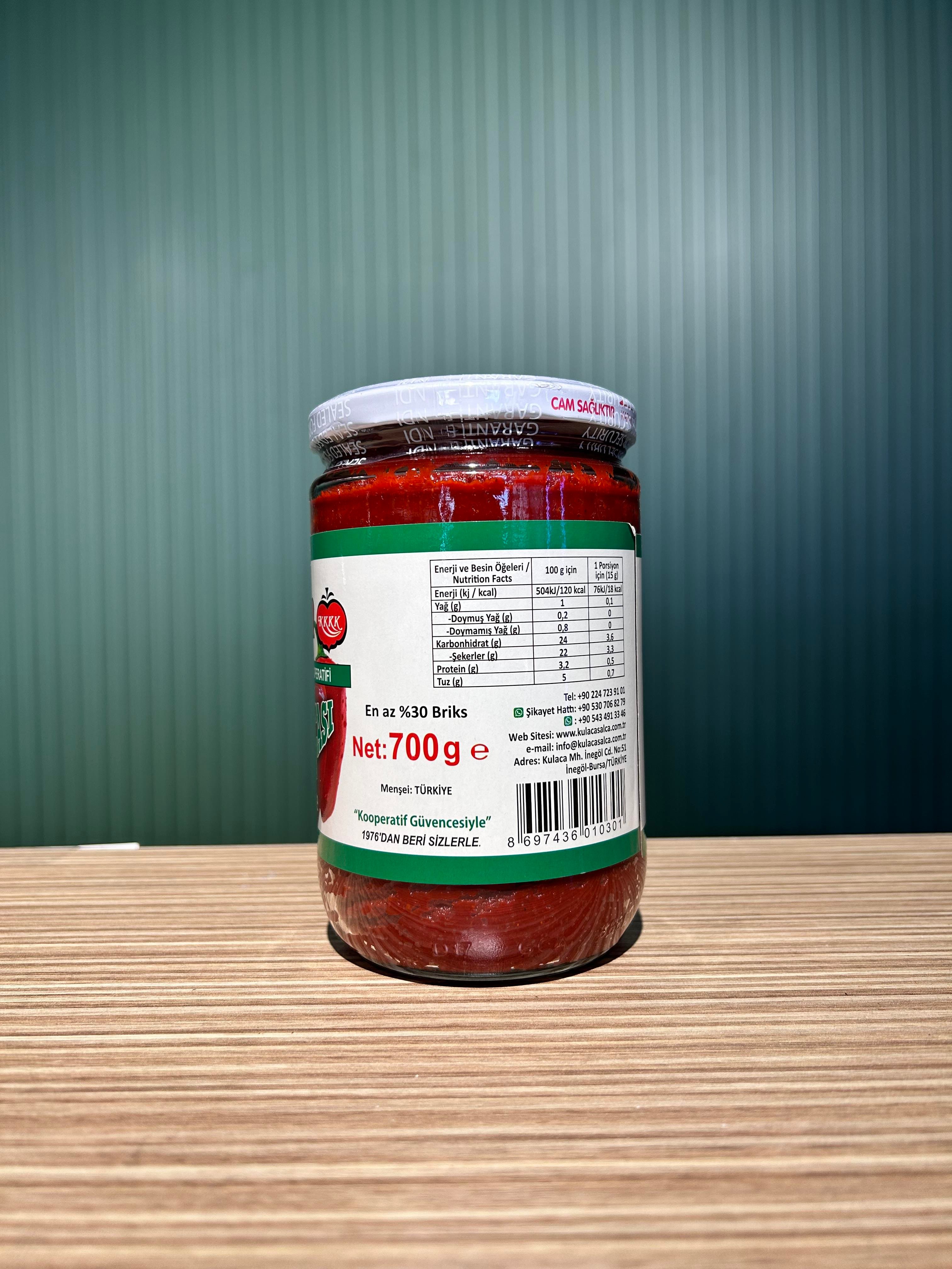 Tatlı Biber Salçası 700 g