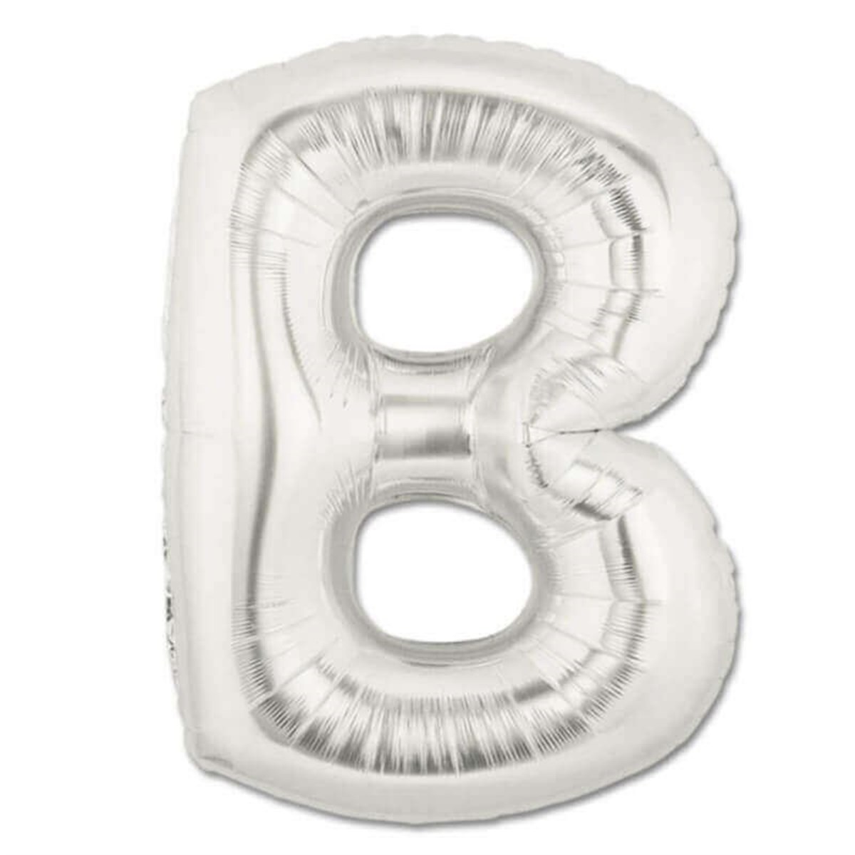 B GÜMÜŞ HARF BALON(100 cm)