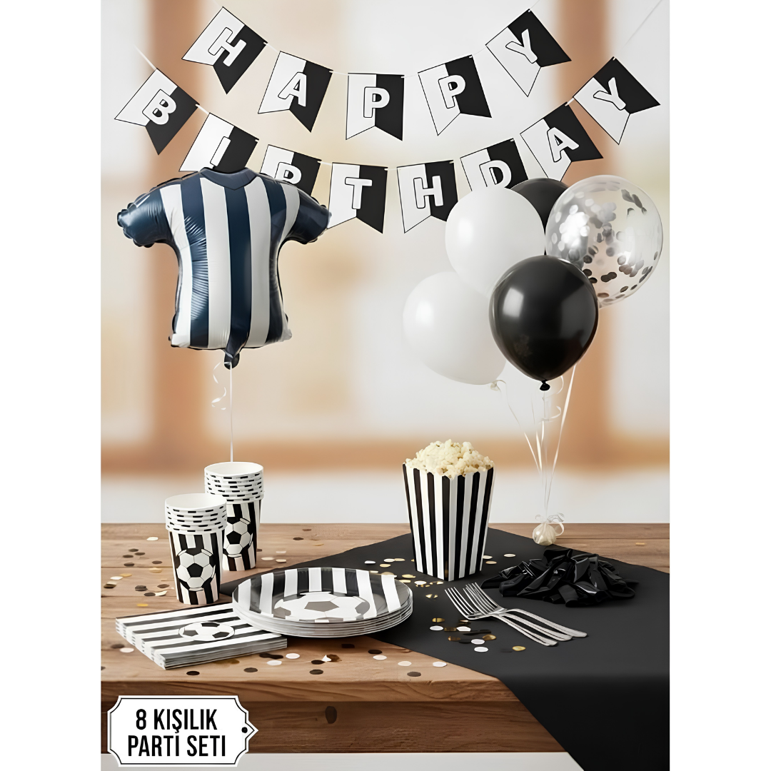 Beşiktaş Parti Doğum Günü Seti