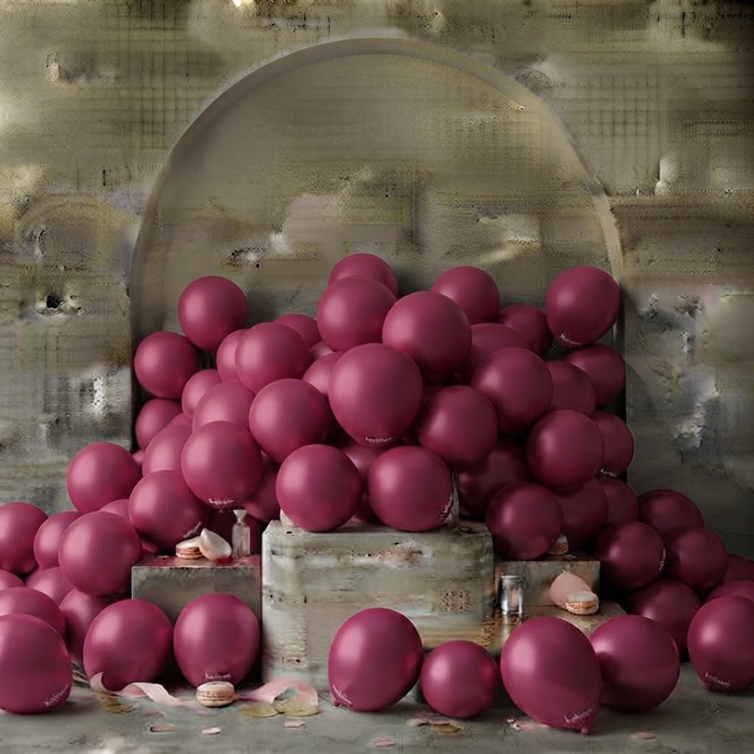 Fuşya Pastel Balon (100 adet)