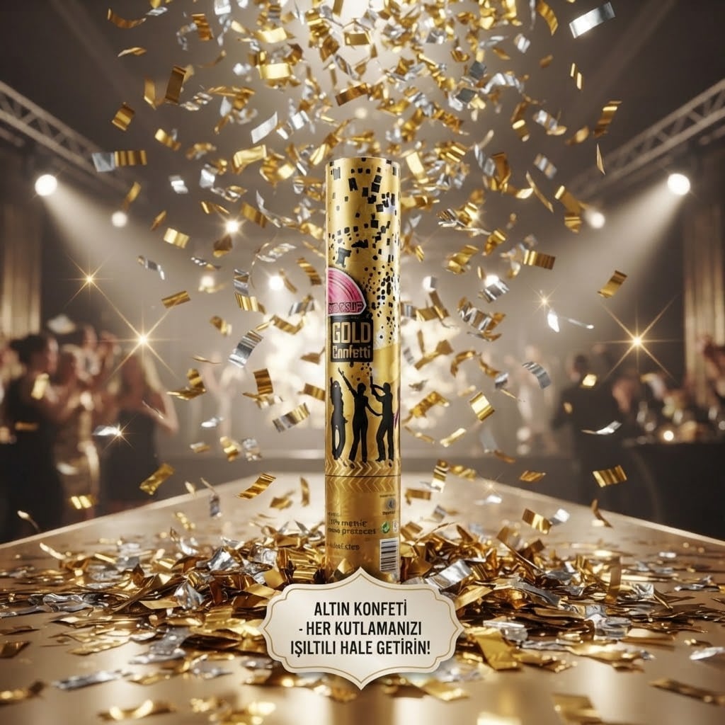 GOLD KONFETİ (ADET)