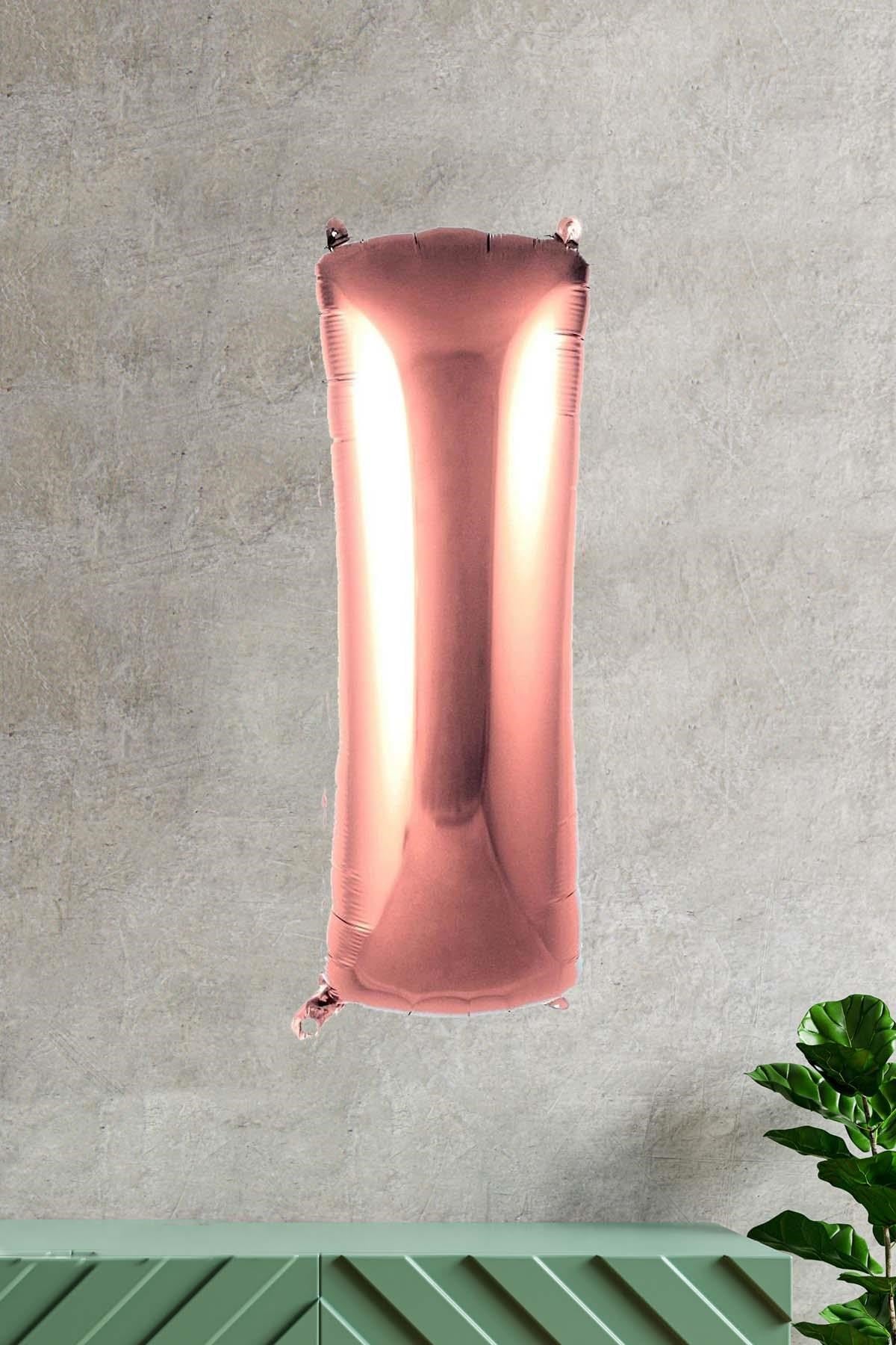 I ROSE GOLD HARF BALON (100 cm)