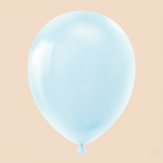 MAVİ MAKARON BALON (10 adet)
