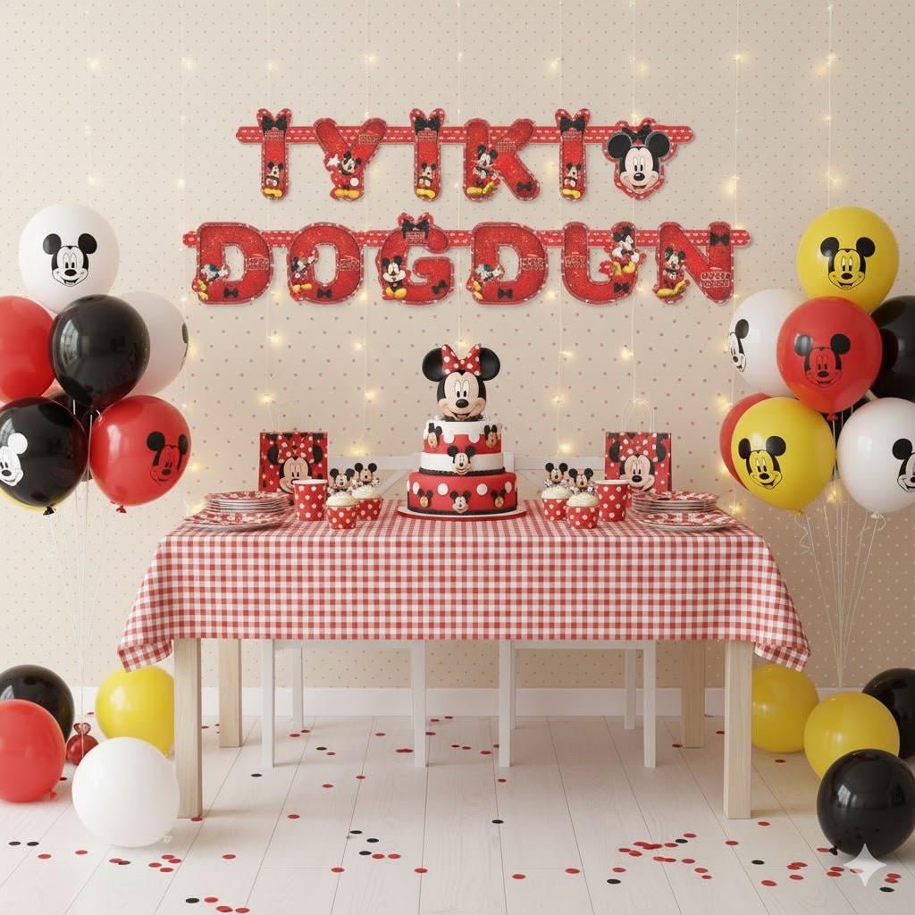 MİCKEY MOUSE  İYİKİ DOĞDUN