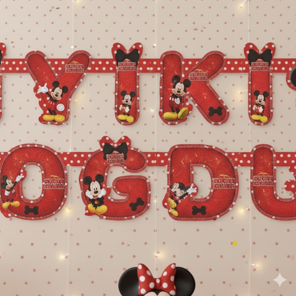 MİCKEY MOUSE  İYİKİ DOĞDUN