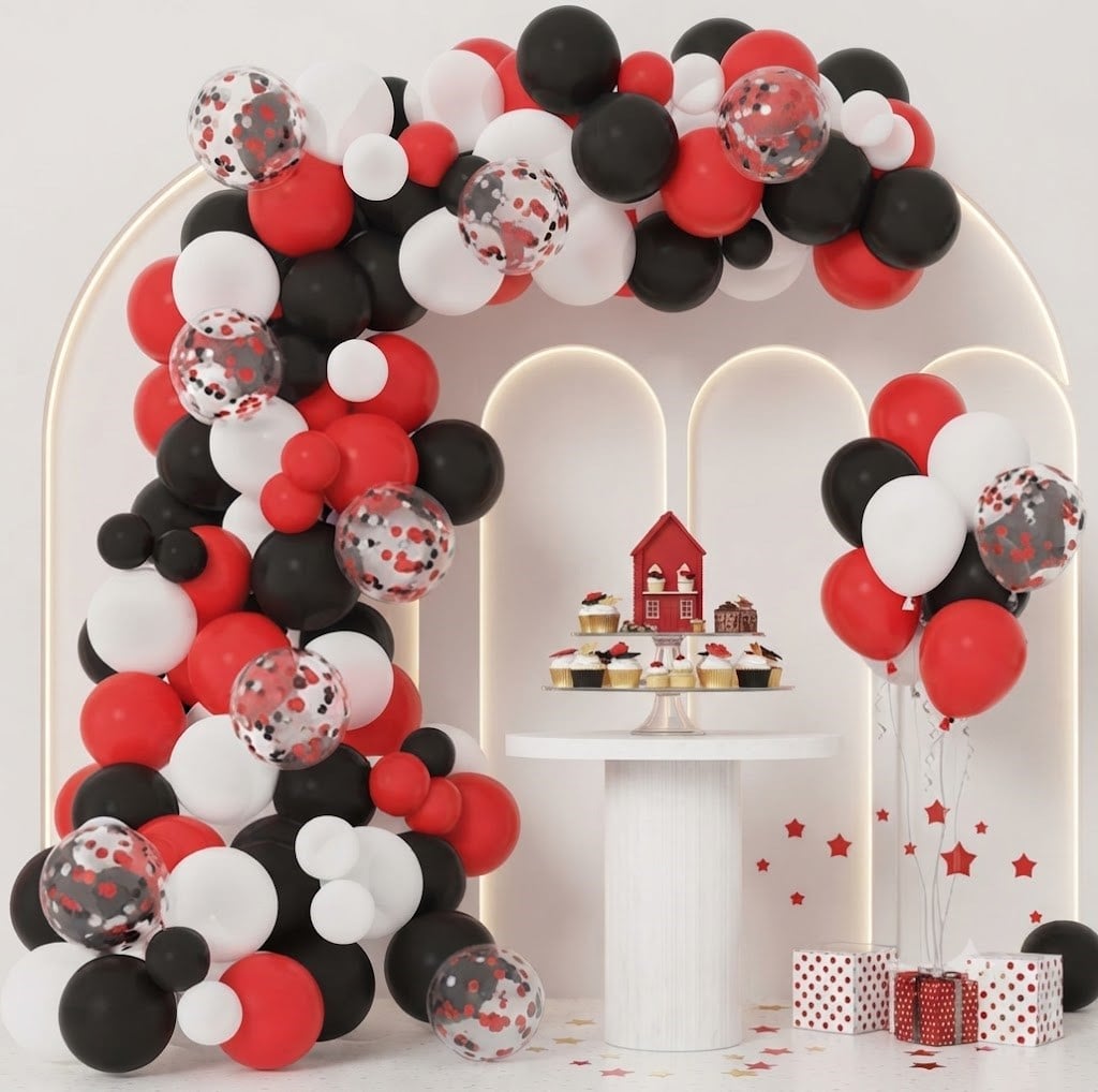 Mickey Mouse Temalı Balon Zinciri